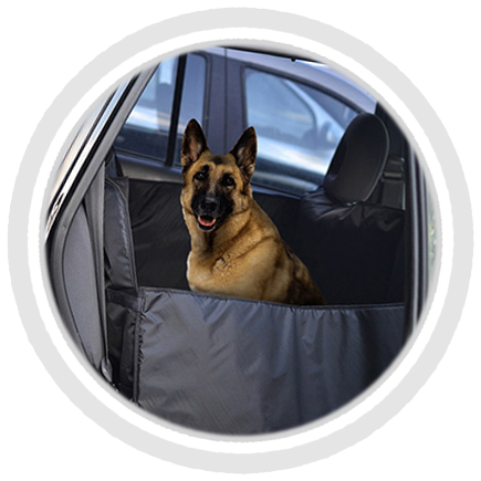 Гамак для собак на сиденье машины